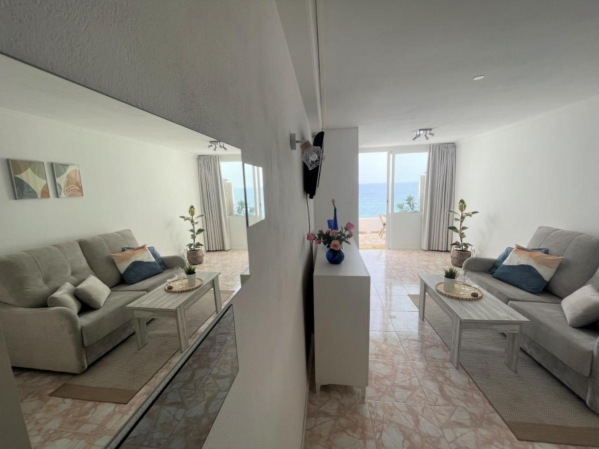 Ocean Views - Beach Apartment Patalavaca Bagian luar foto